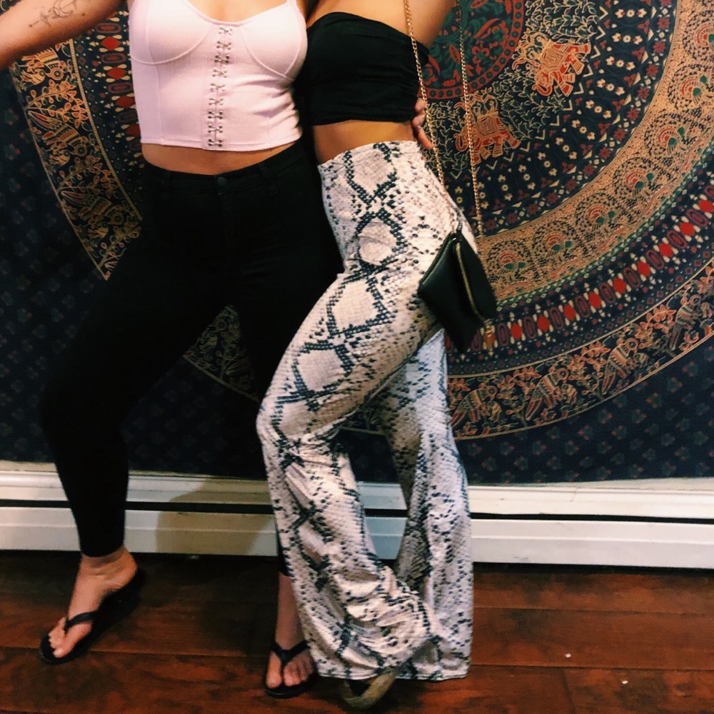 Snakeskin Pants